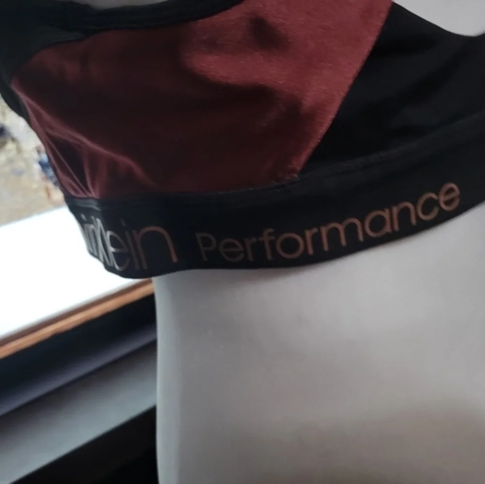 Calvin Klein Performance Sports Bra‎ Athletic Size Large wicking